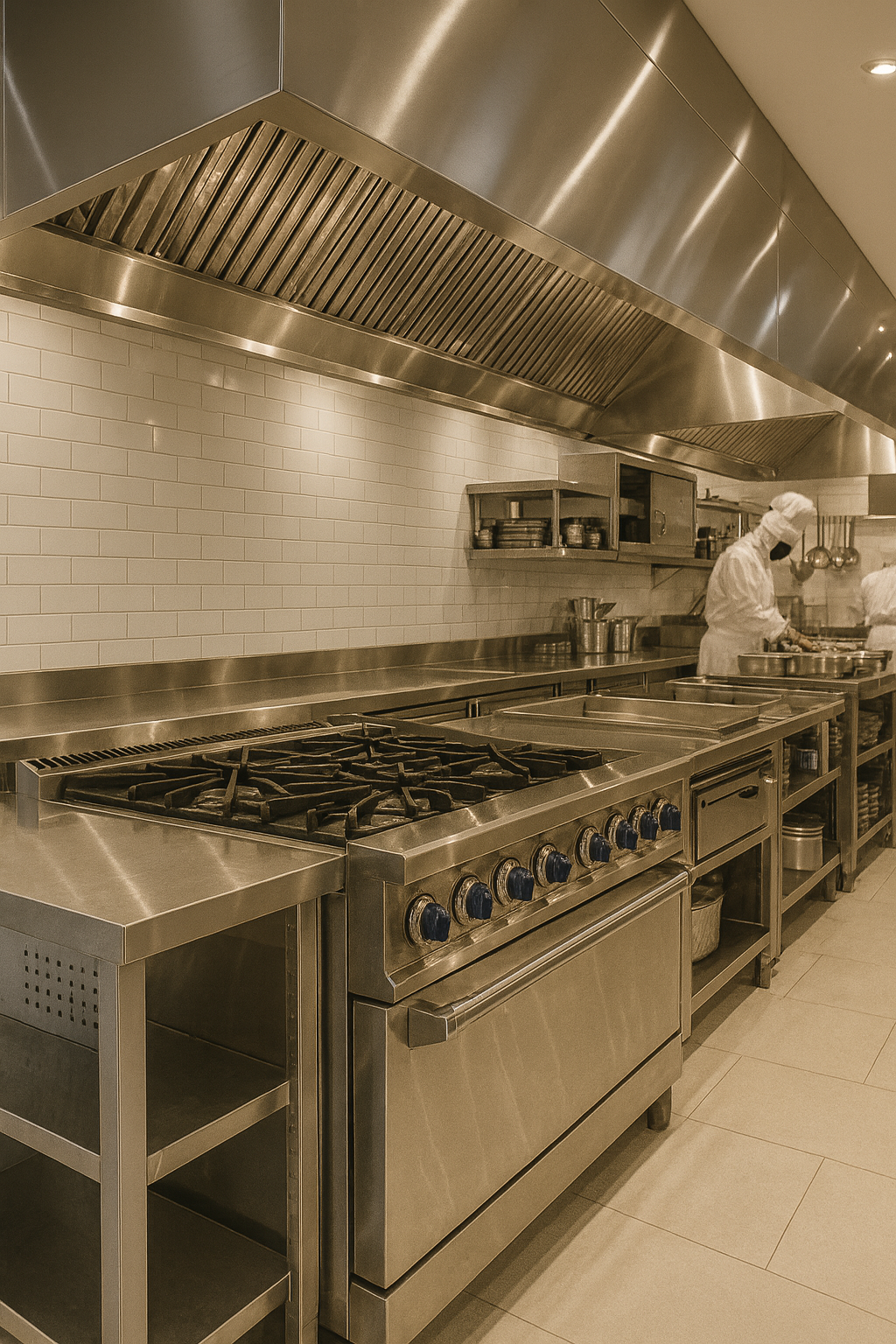 خط مطبخ مطعم